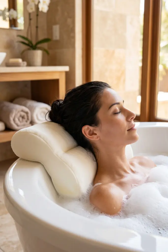 Ergonomic -Bath- Neck -Pillows