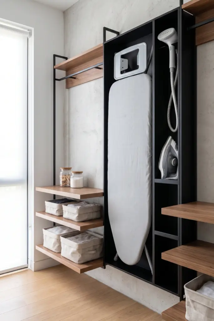 Hide -the -Ironing -Board- on- the- Wall