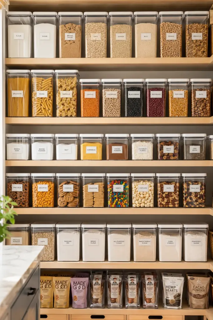 Modular -Pantry- Organization -Containers