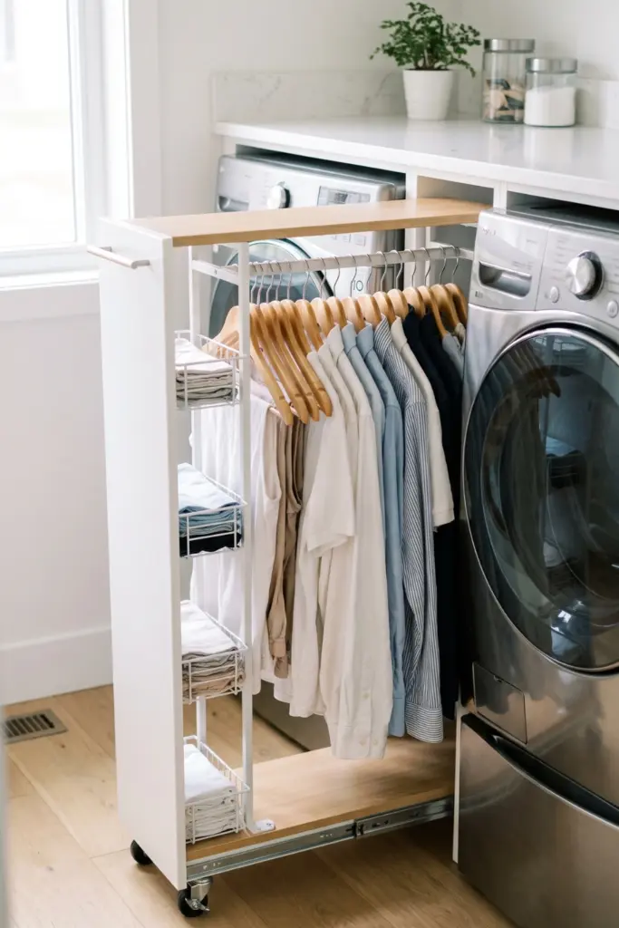 Slim -Rolling -Garment -Racks