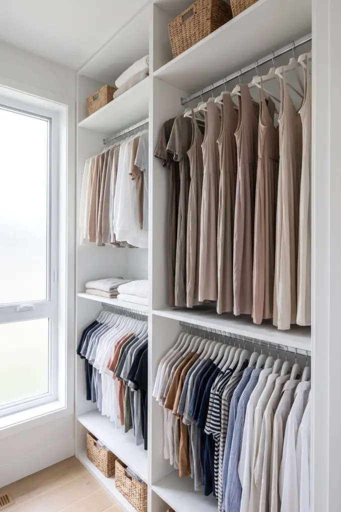 The -Double-Tiered -Closet -Organizer