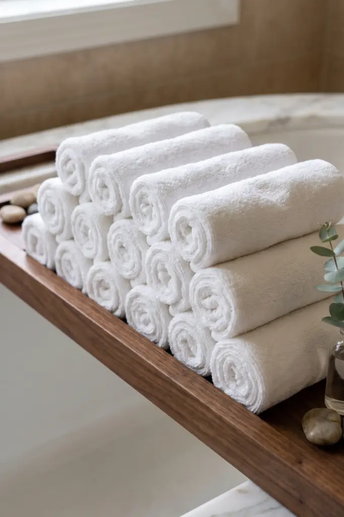 The -Fluffy -Linen -Display