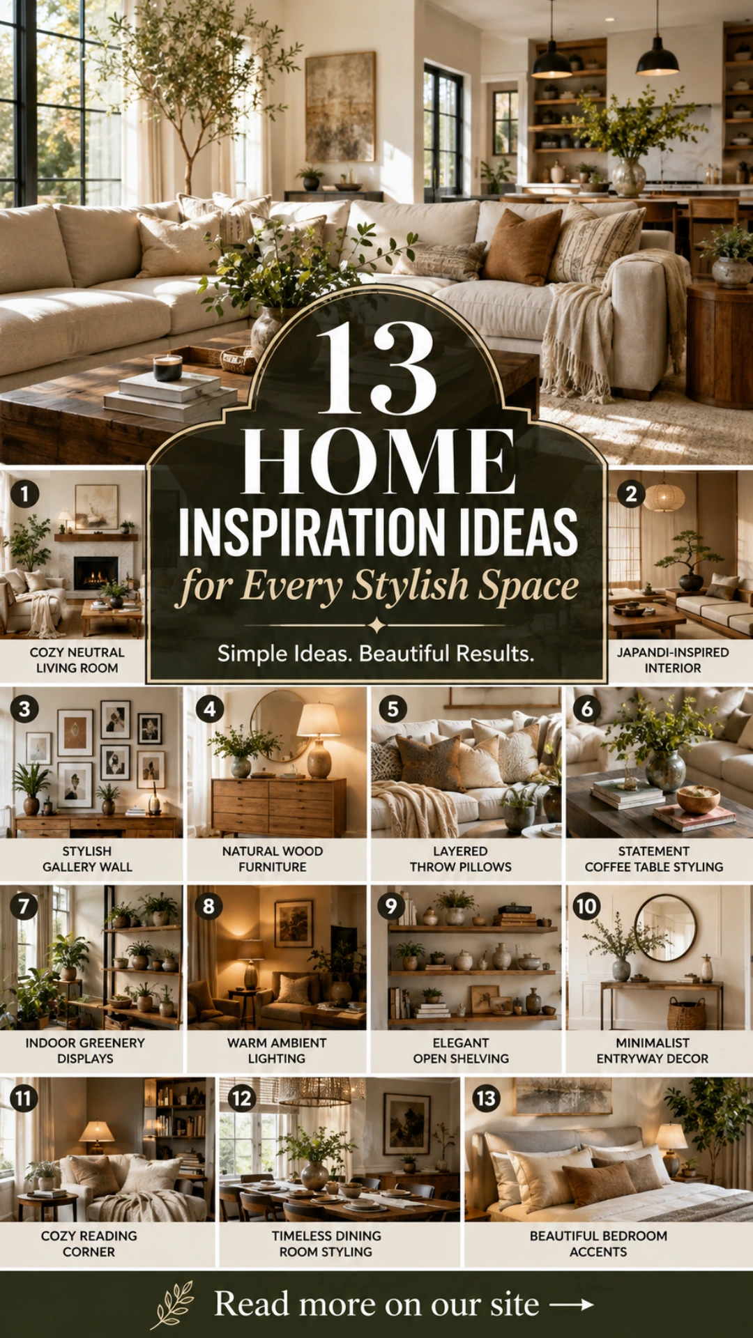 13 Home Inspiration Ideas for Every Stylish Space to Refresh Your Home