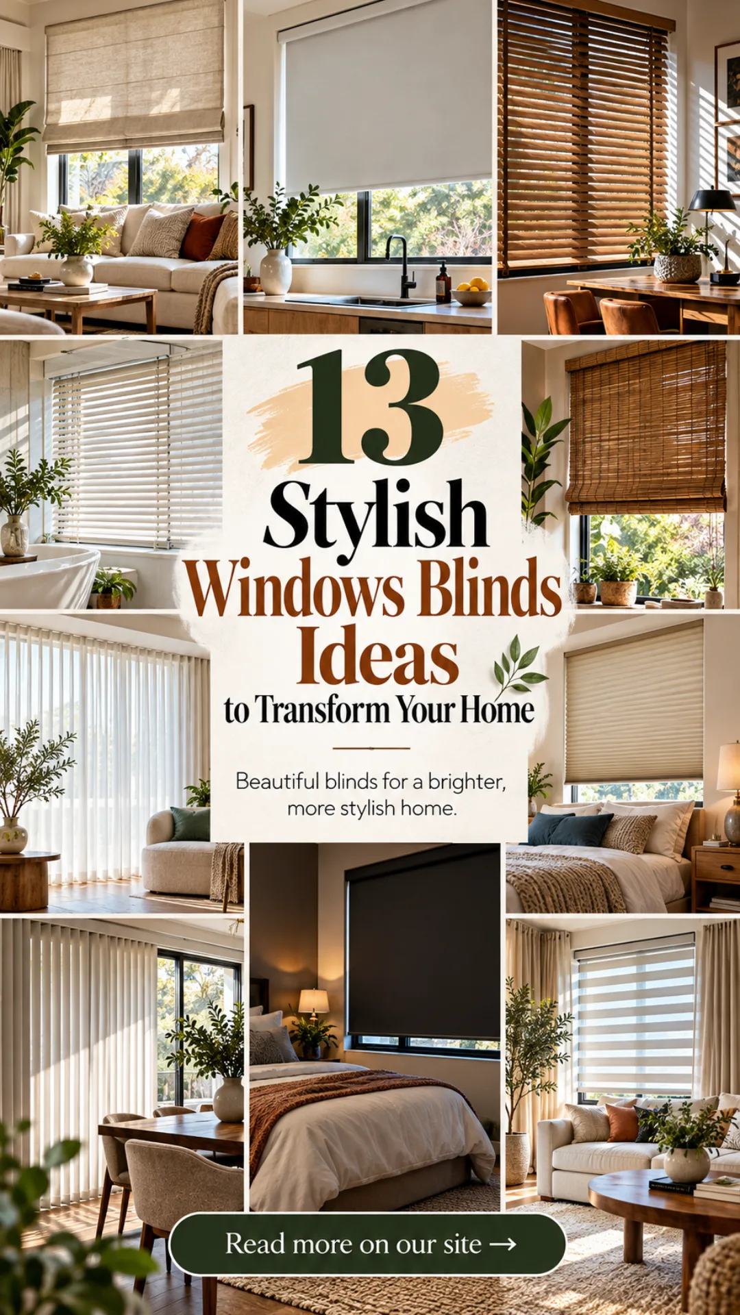 13 Stylish Windows Blinds Ideas to Transform Your Home